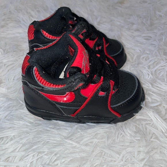 Nike Other - Nike Air Flight 2012 Toddler Shoes Size 4C  Black University Red
